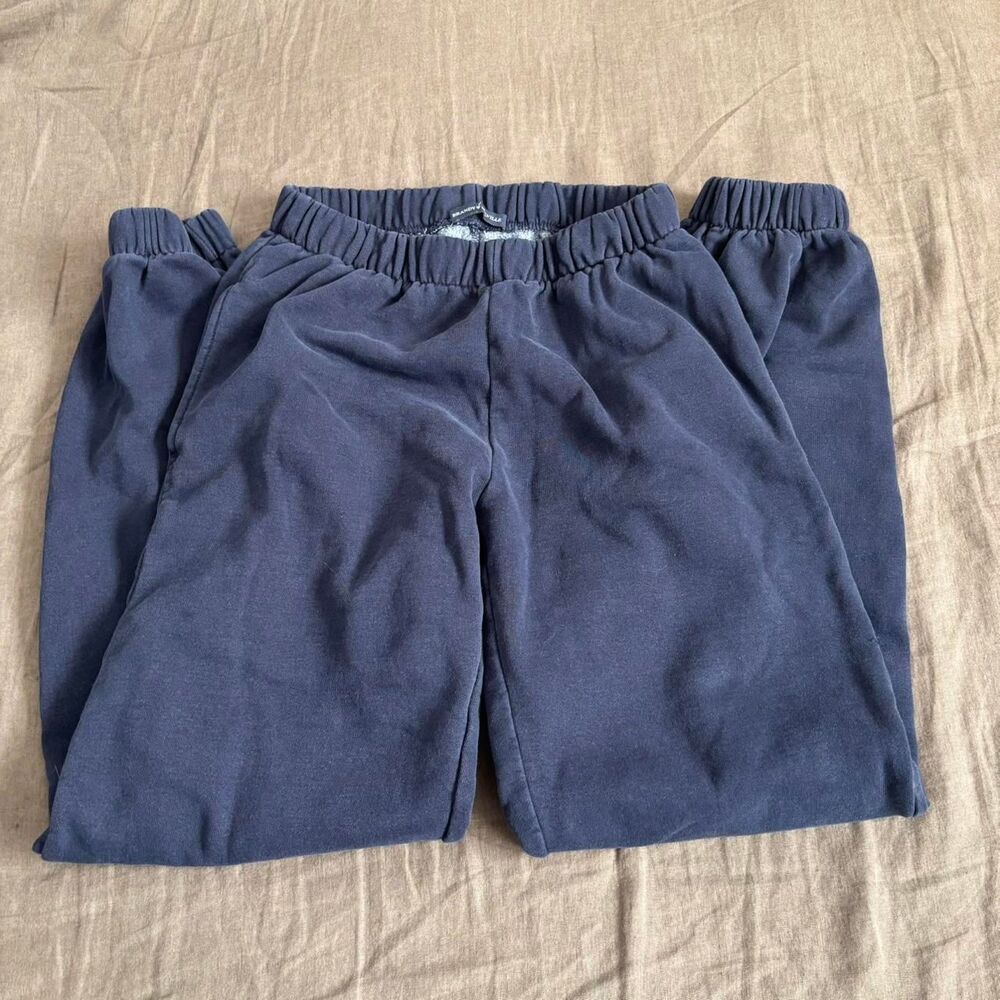 brandy melville navy sweatpants